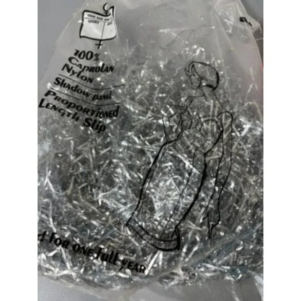 Vintage 80s Strands Tinsel Garland‎ Silver Christmas Tree Decor